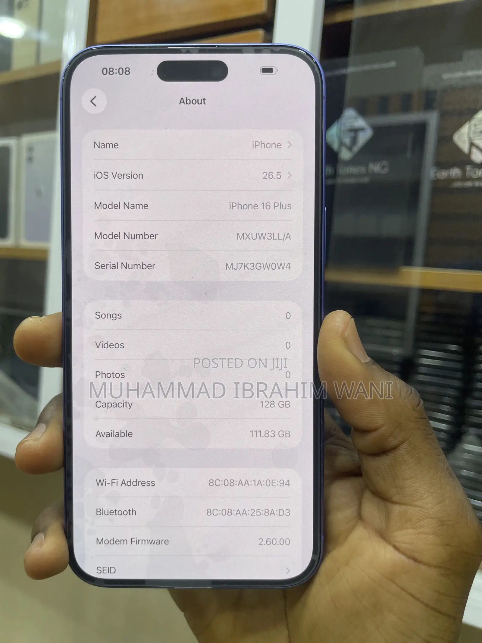 Apple iPhone 16 Plus 128 GB Blue