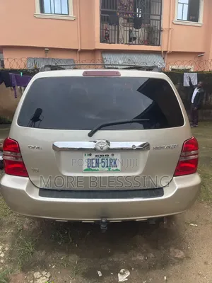 Toyota Highlander 2004 Silver