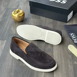 Boss Mens Hybrid Suede Sneakers