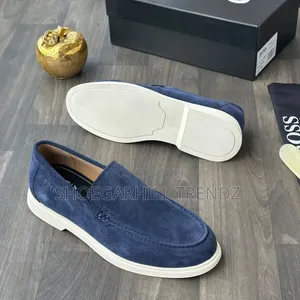Boss Mens Hybrid Suede Sneakers