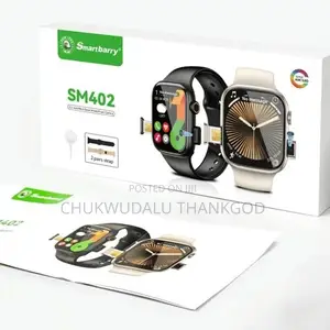 Smartbarry SM-402 Smart Watch, Super AMOLED Display, SIM Support