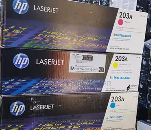 Genuine HP Toner Cartridge 203(A) Colours