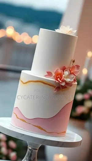 Budget Luxury Wedding Cake