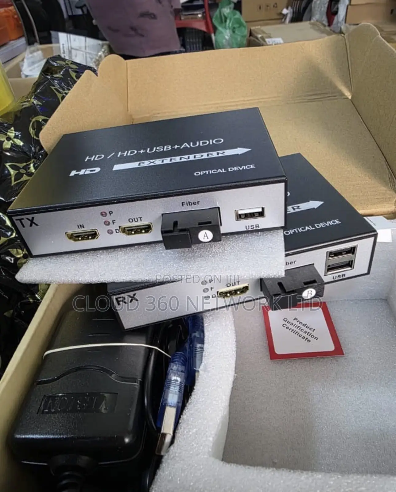 HDMI to Fiber Media Converter
