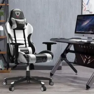 Gaming Chair With PU Leather Easy Clean