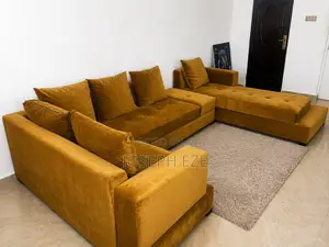 Original 7-Seater Luxury Velvet Sectional Sofa Set