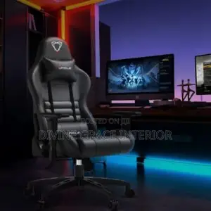 Gaming Chair With Adjustable Headrest