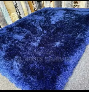 4 by 6 Center Rug With Wood Blue Color