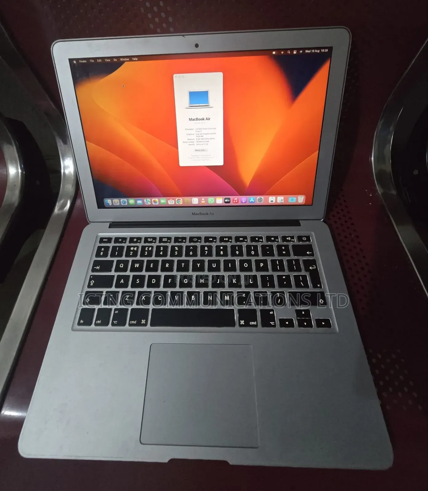 Laptop Apple MacBook Air 2017 8GB Intel Core i5 SSD 256GB