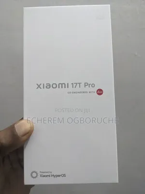 New Xiaomi 17T Pro 1 TB Black