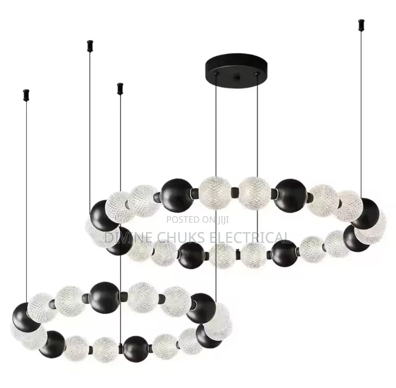 Led Interior Ball Chandelier