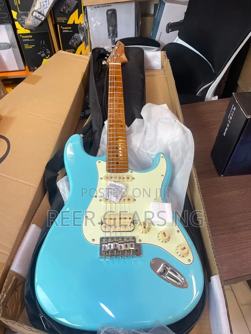 Light Blue Sevillana Stratocaster Electric Guitar