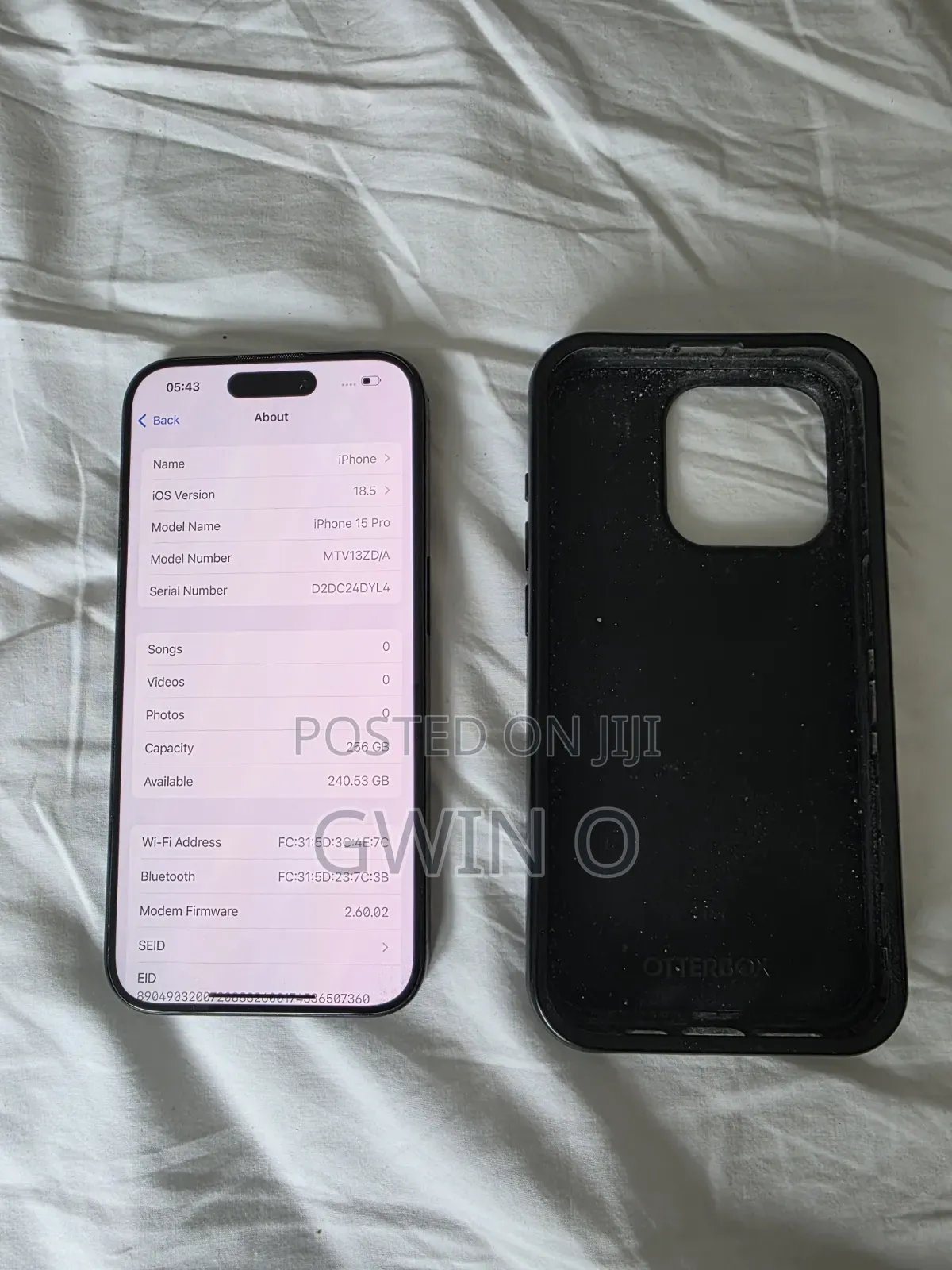 Apple iPhone 15 Pro 256 GB Gray