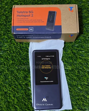 5G Universal Mobile Wifi, Touchscreen, WiFi 7; ZTE (Telstra) U60 Pro
