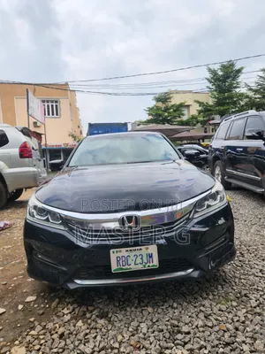Honda Accord EX-L V-6 4dr Sedan FWD (3.5L 6cyl 6A) 2016 Black