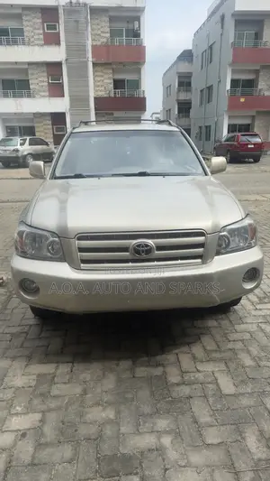 Toyota Highlander 2007 Gold