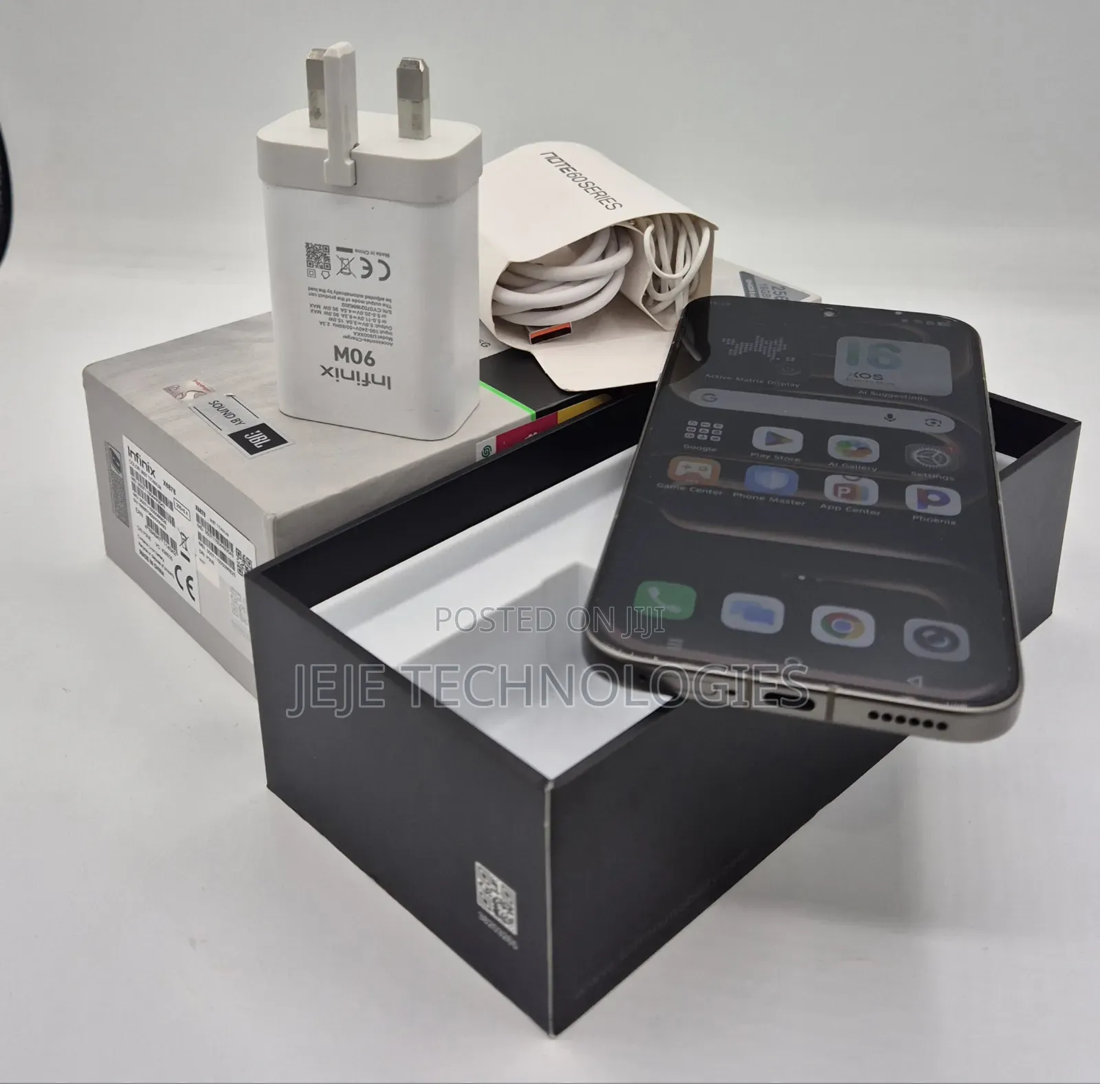 Infinix Note 60 Pro 256 GB Gray