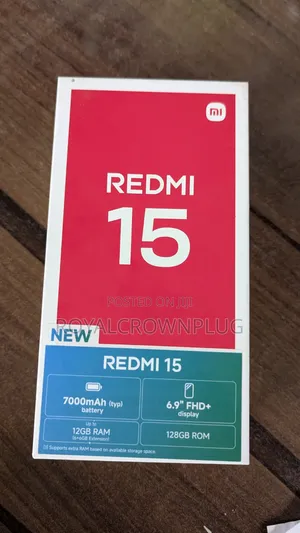 Xiaomi Redmi 15 128 GB Black