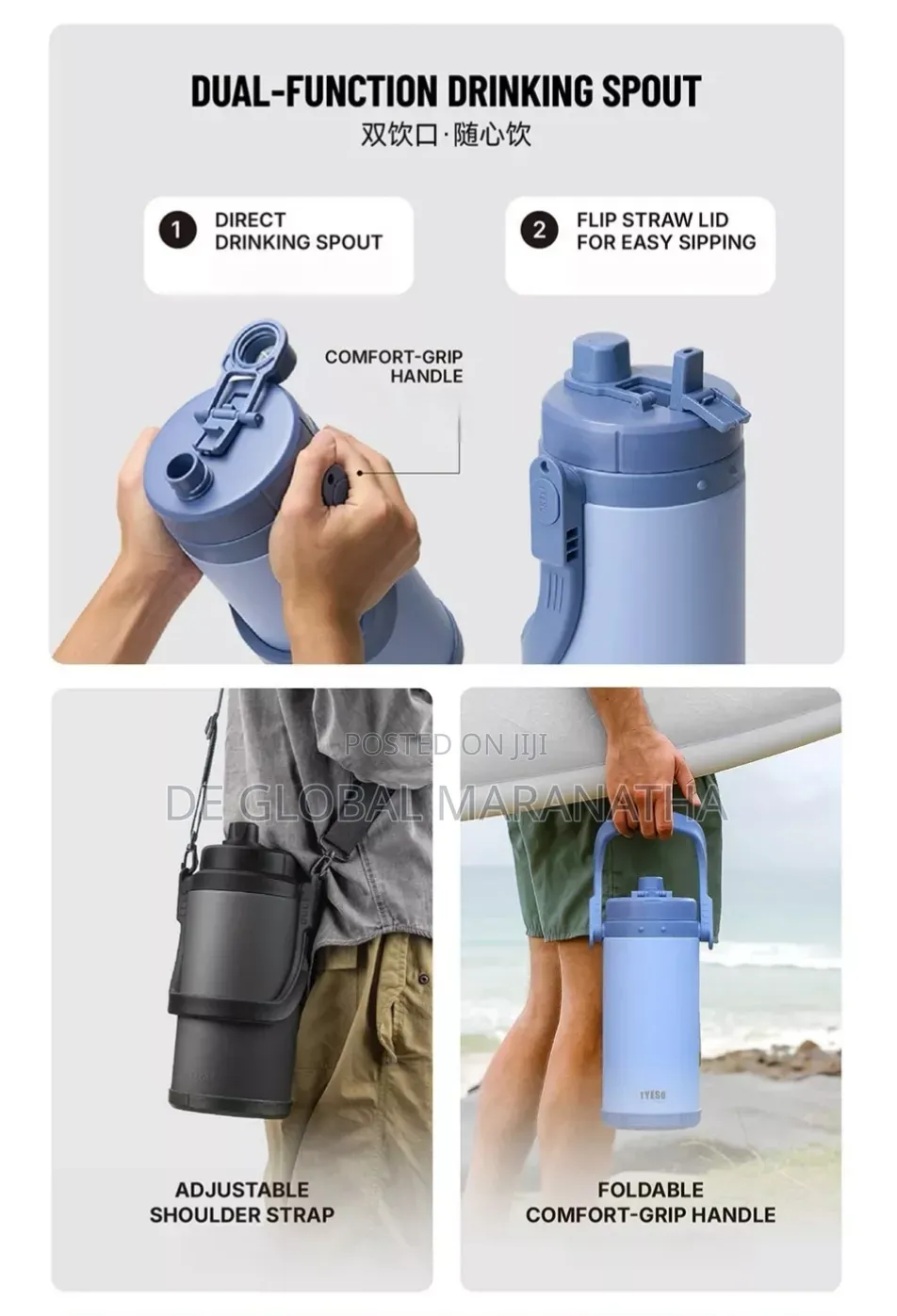 Vacuum Insulated Water Flask