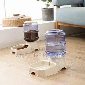Dog and Cat Water and Food Dispenser