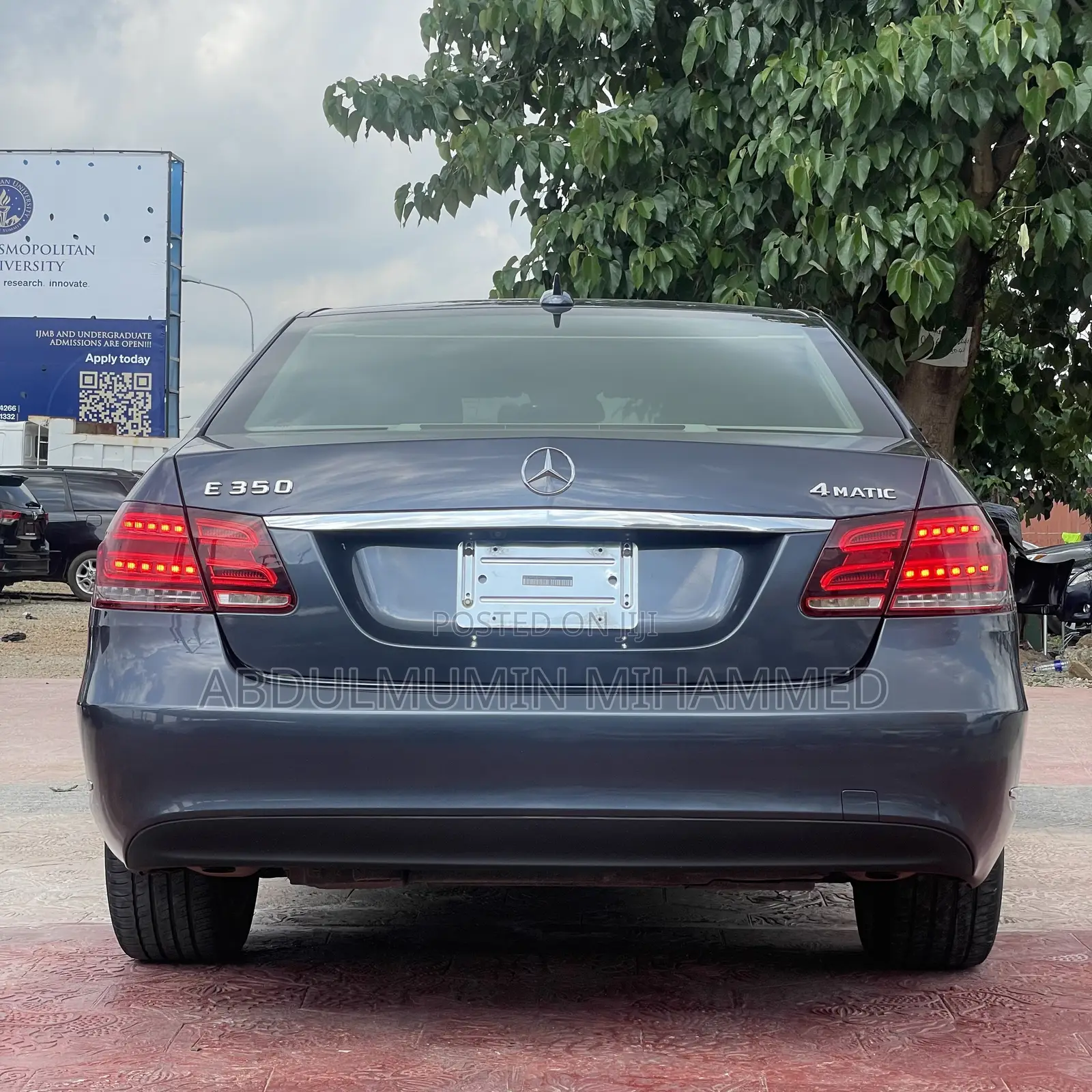 Mercedes-Benz E350 2014 Blue