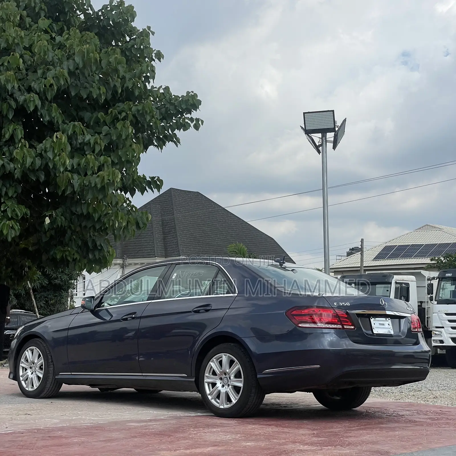 Mercedes-Benz E350 2014 Blue