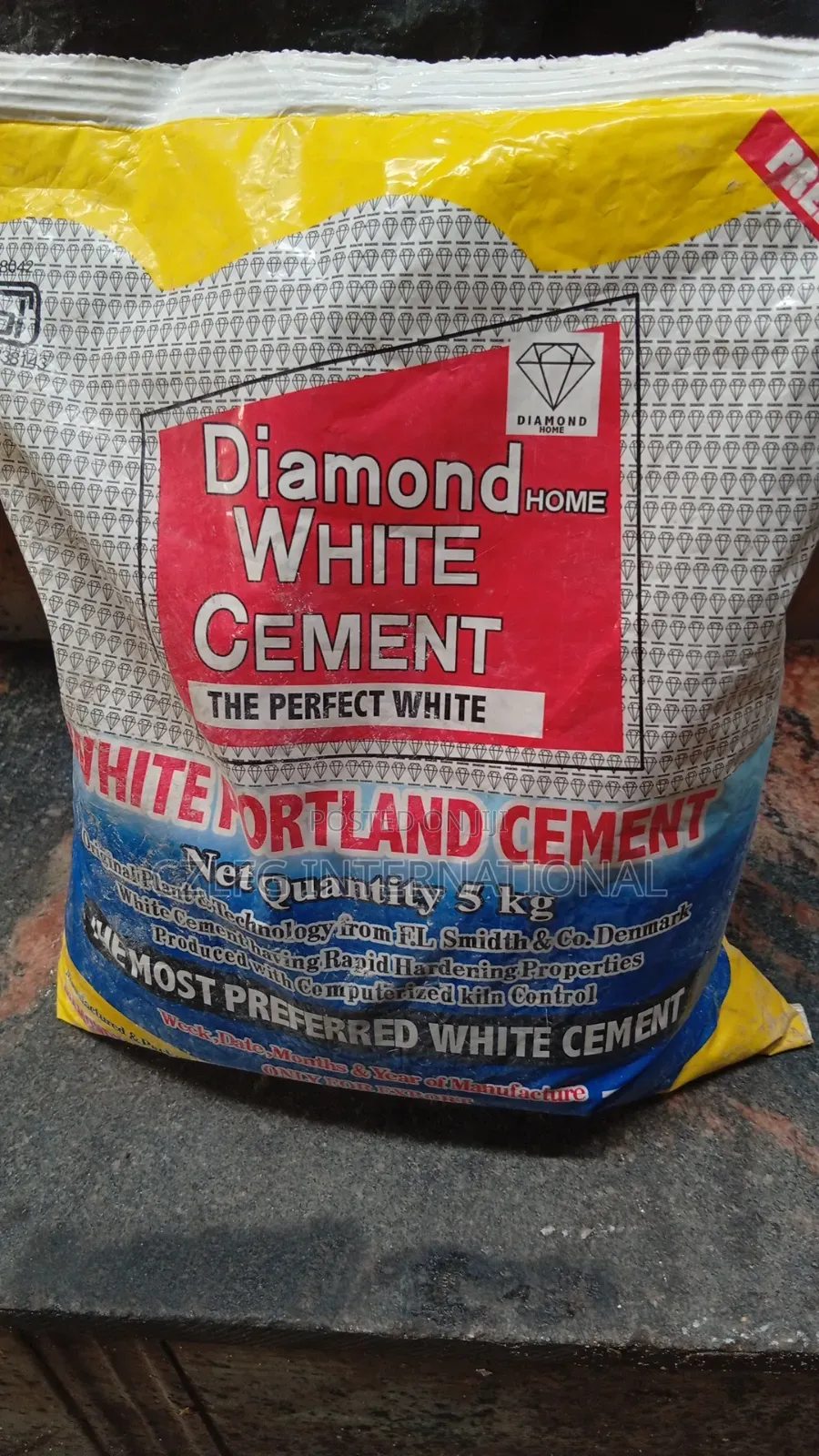5kg White Cement
