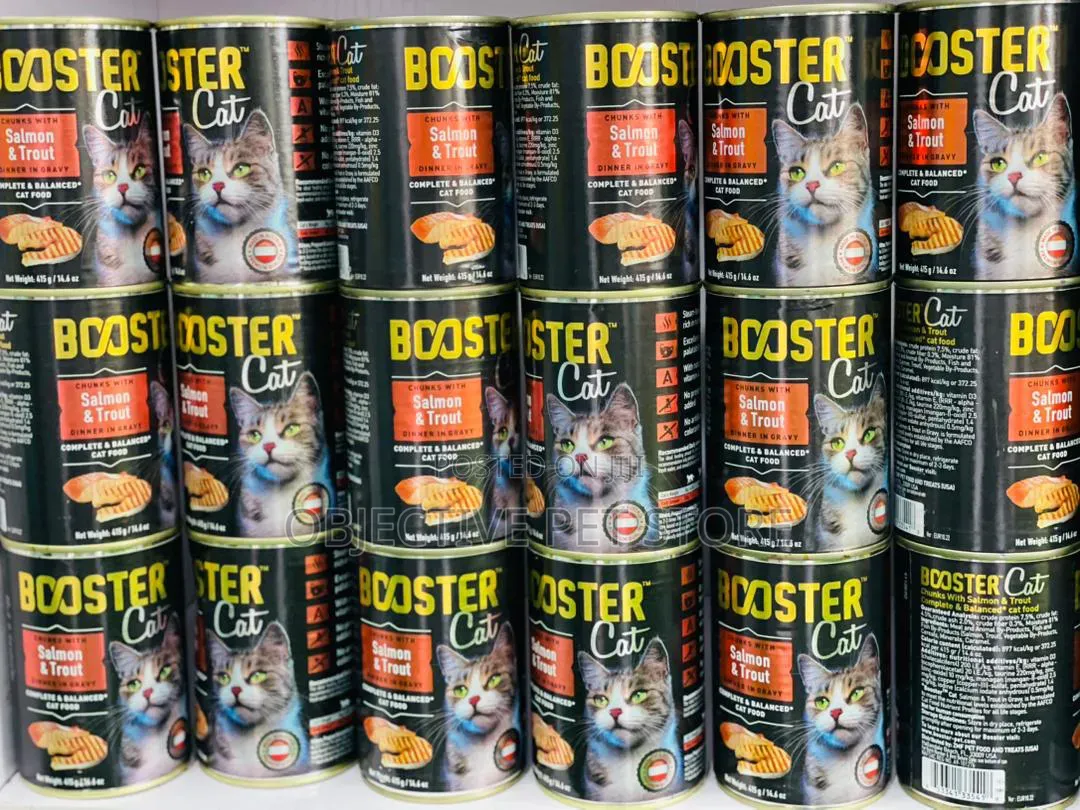 Booster Cat Canned Food