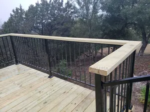 Modern Black Rail Design