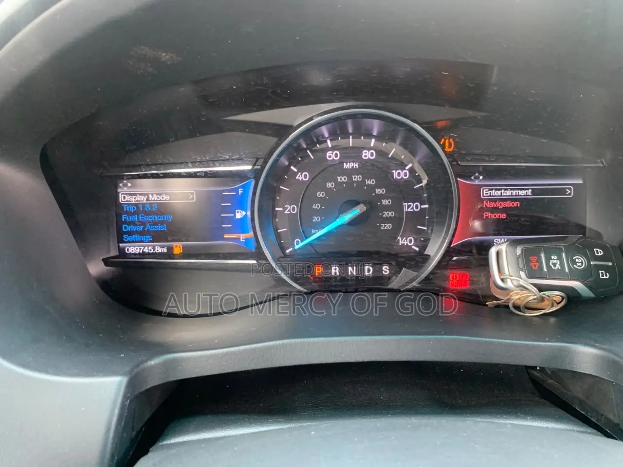 Ford Explorer 2017 Blue