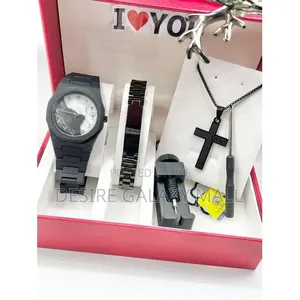 POEDAGAR Very Classy & Super Unique Men's All Black Valenzo Wristwatch