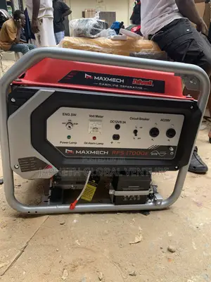 MAXMECH 15kVA Petrol Generator With AVR – 100% Copper