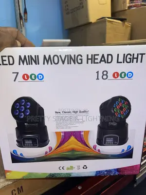 Led RGBW Minimoving Head Stage Light