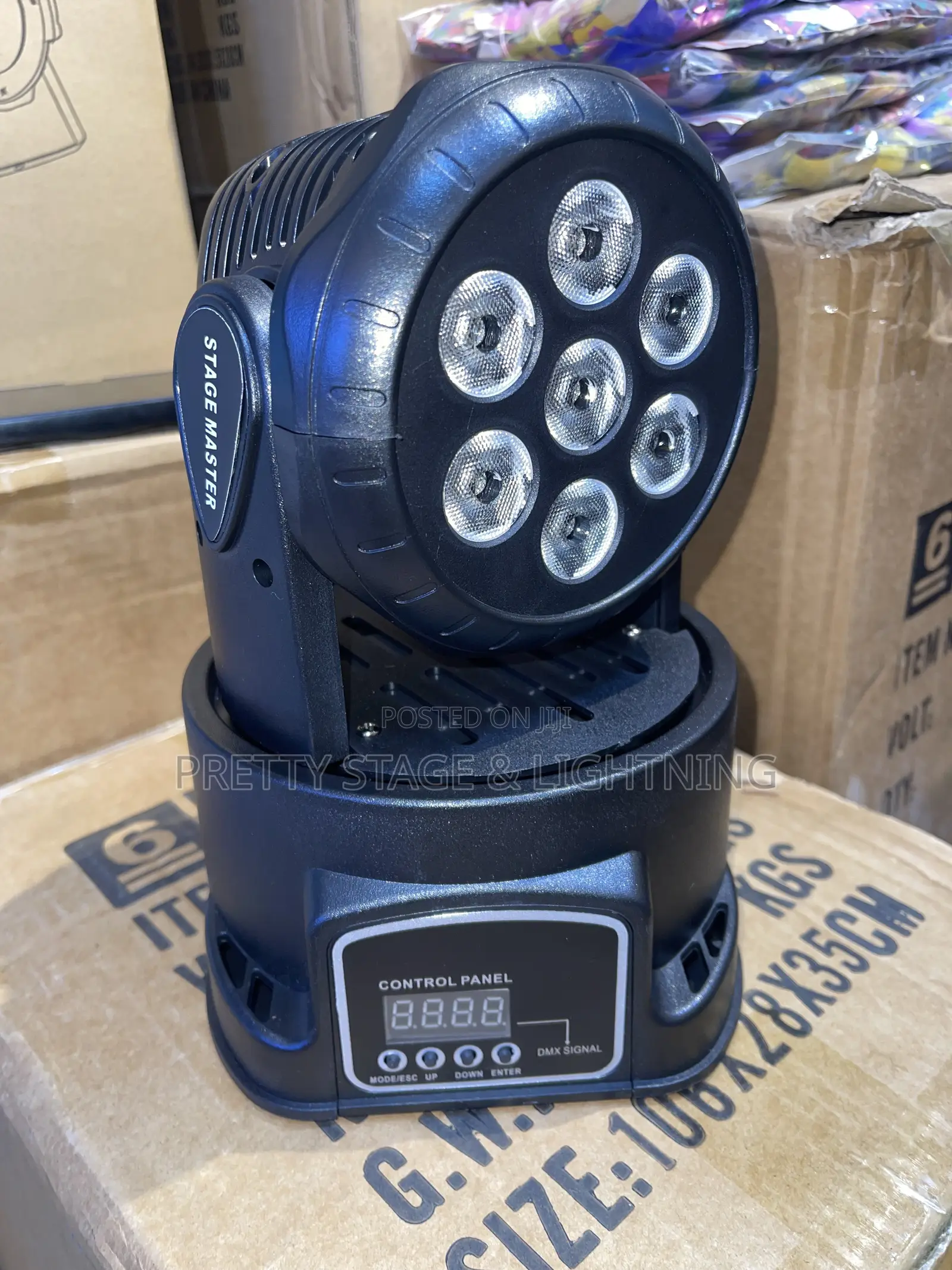 Led RGBW Minimoving Head Stage Light