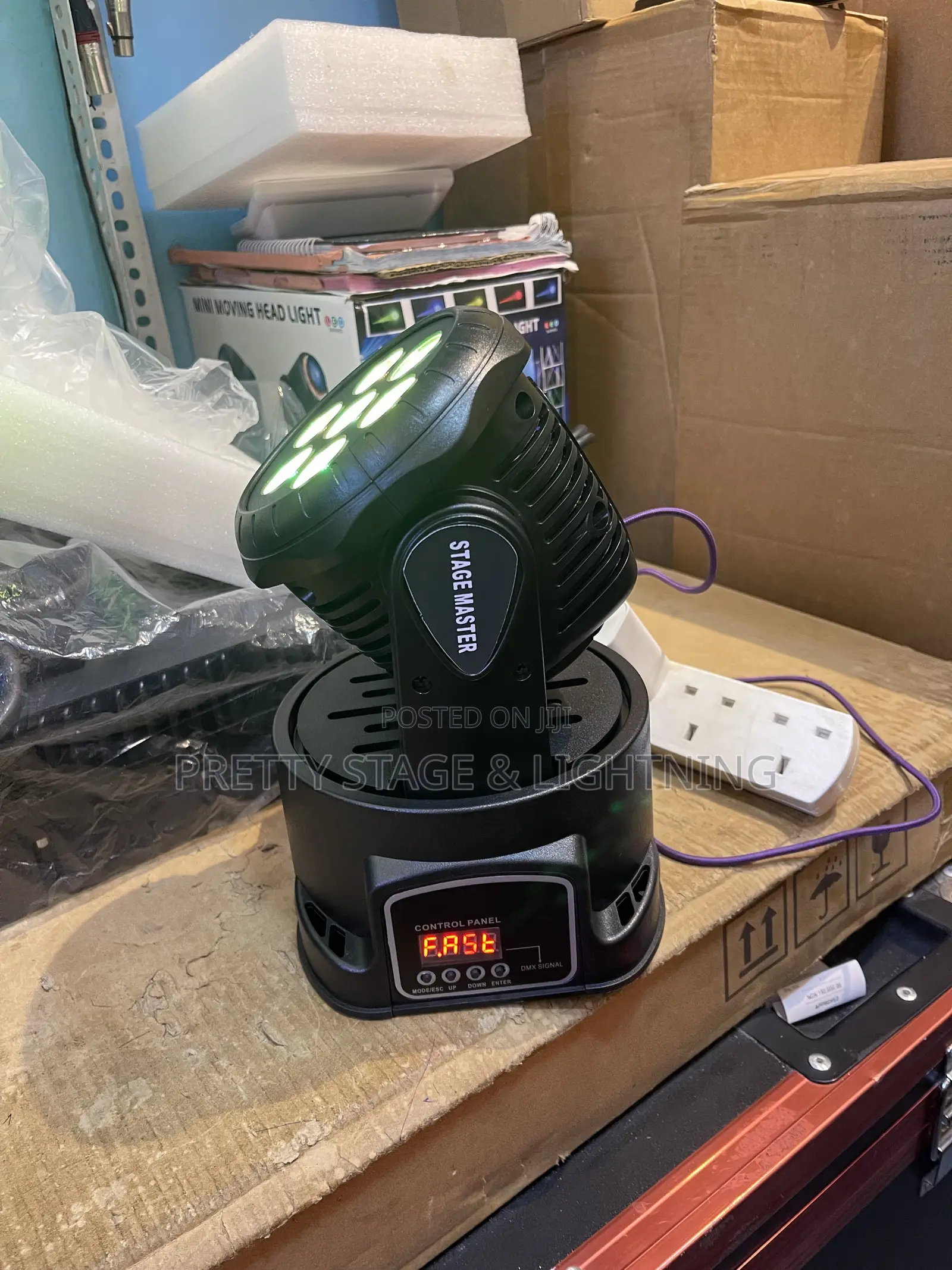 Led RGBW Minimoving Head Stage Light