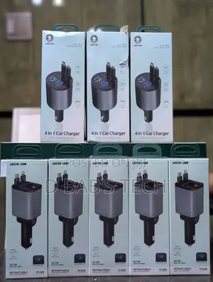 Green Lion 4-in-1 Car Charger