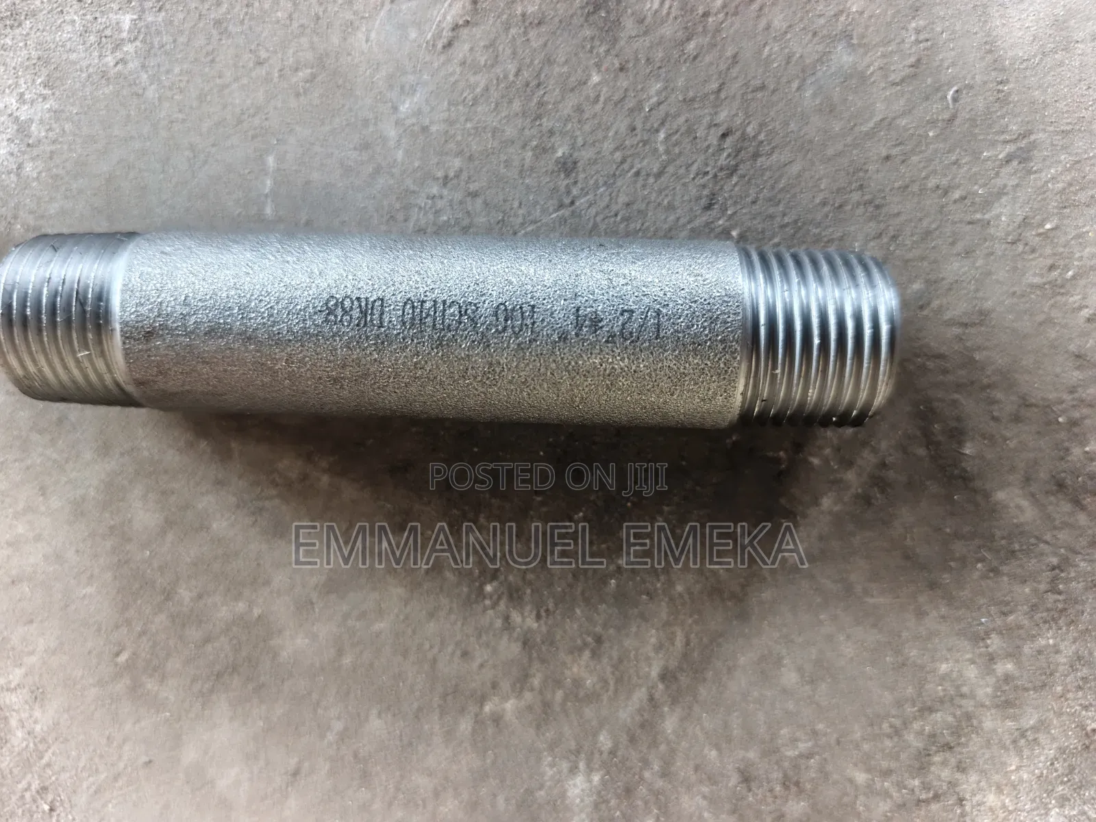 3/4" Barrel Nipple Sch40