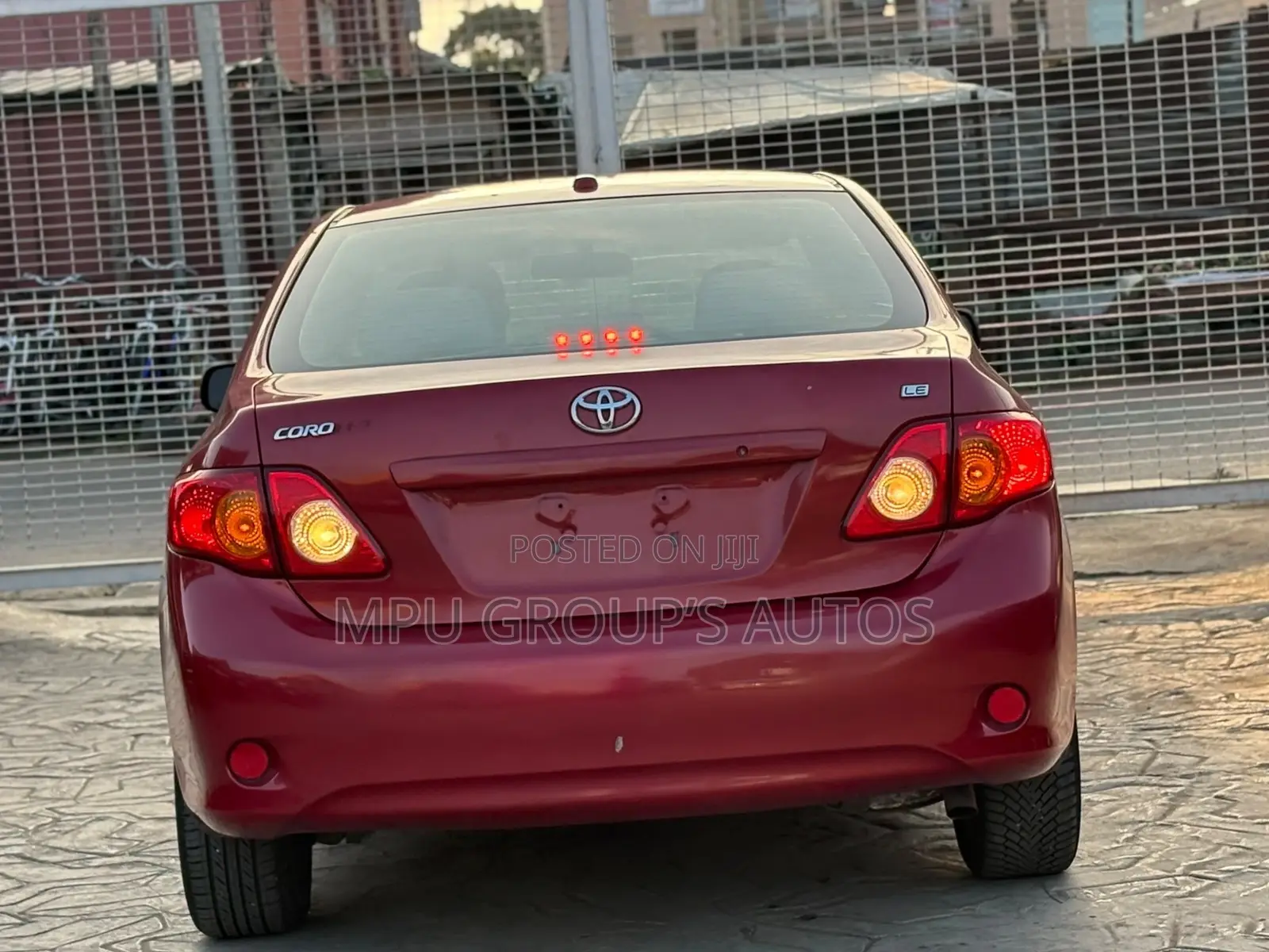 Toyota Corolla 2010 Red