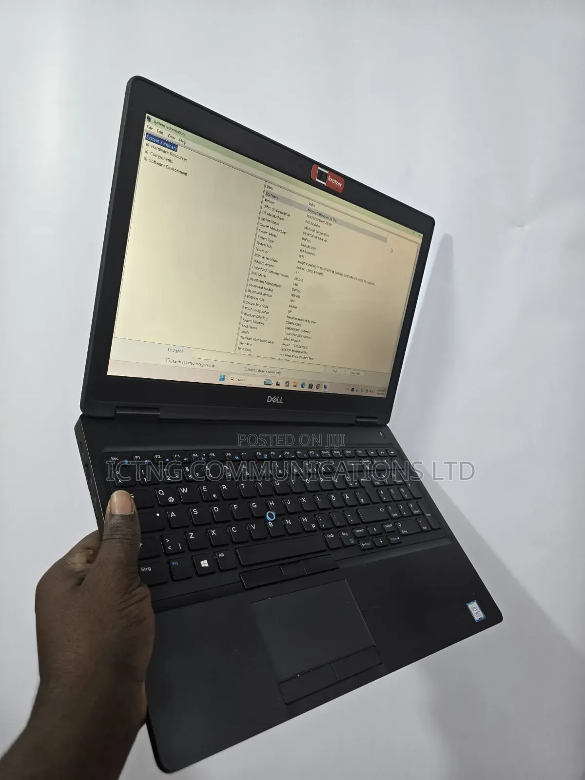 Laptop Dell Latitude 5590 16GB Intel Core i7 SSD 256GB