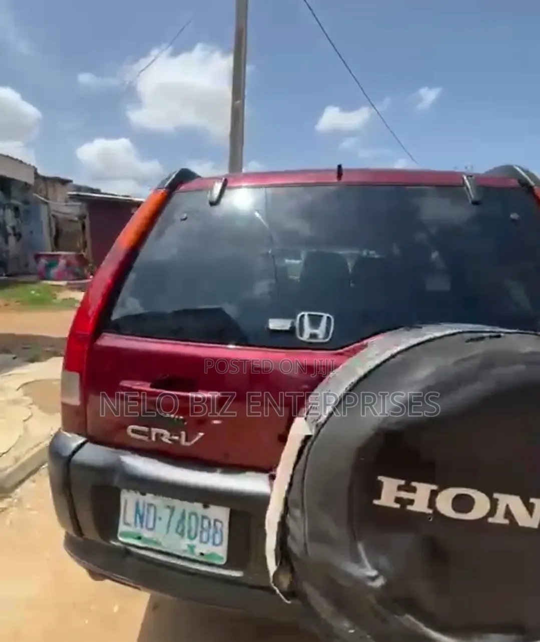 Honda CR-V 2003 Red