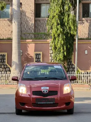Toyota Yaris 2008 Red
