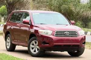 Toyota Highlander 2008 Burgundy