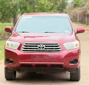 Toyota Highlander 2008 Burgundy