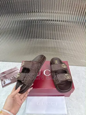 Strap Gucci Slides