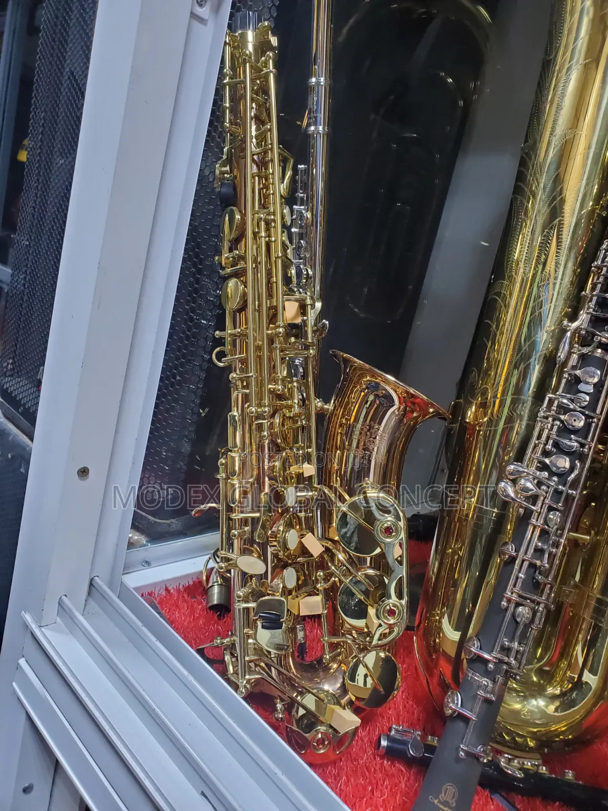 Gold-Lacquered E-Flat Alto Saxophone 🎷