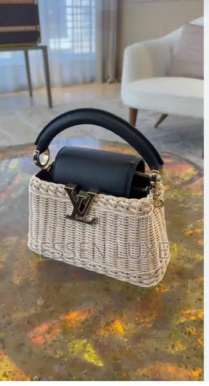 Louis Vuitton Capucines Woven Bag