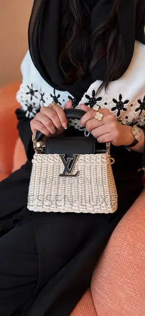 Louis Vuitton Capucines Woven Bag