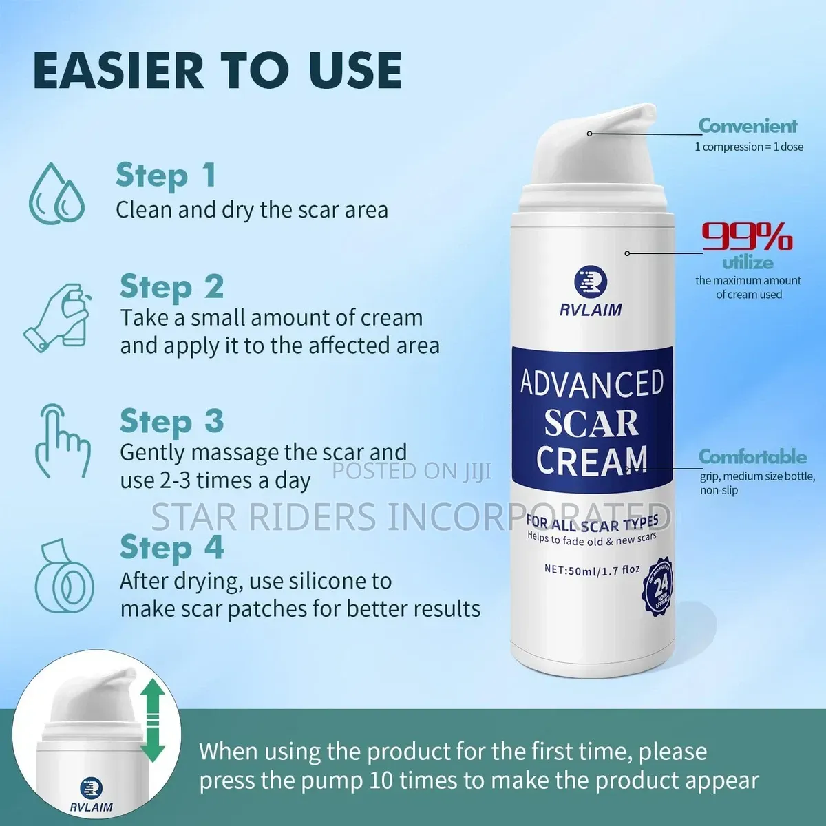 Rvlaim Advanced Scar Cream