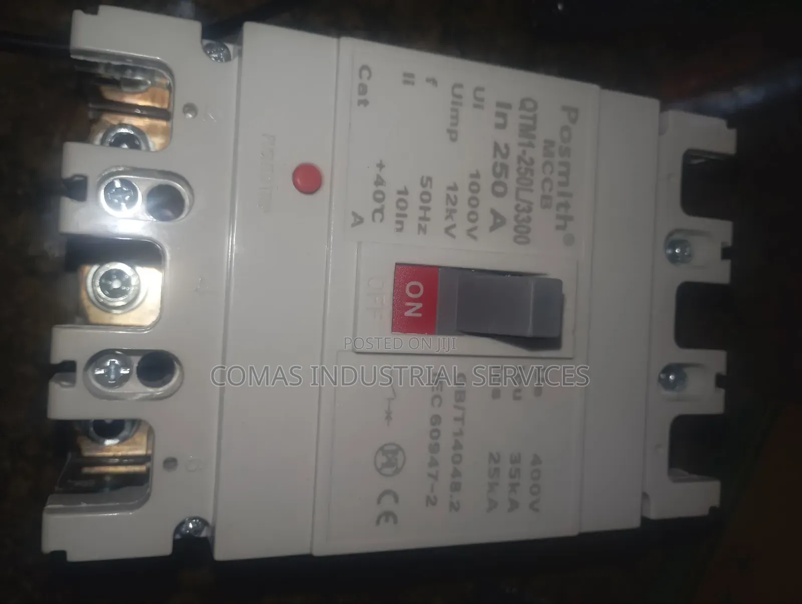 Posmith McCb Battery Breaker 250A 2pole DC