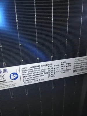 620w Ja Solar Bifical Panel
